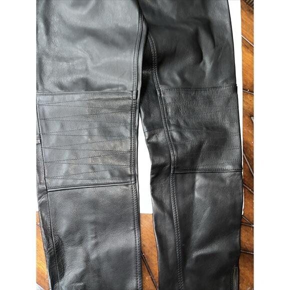 Wilson Woman’s Leather Pants‎ Slim Straight Leg Size 8 NWT - Picture 5 of 14